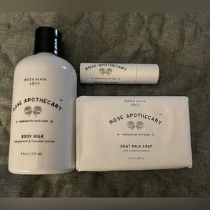 Beekman 1802 x Rose Apothecary set